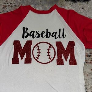 Baseball mom shirt